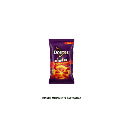 SALGADINHO - ELMA CHIPS - 60g DORITOS DINAM FLAMIN HOT